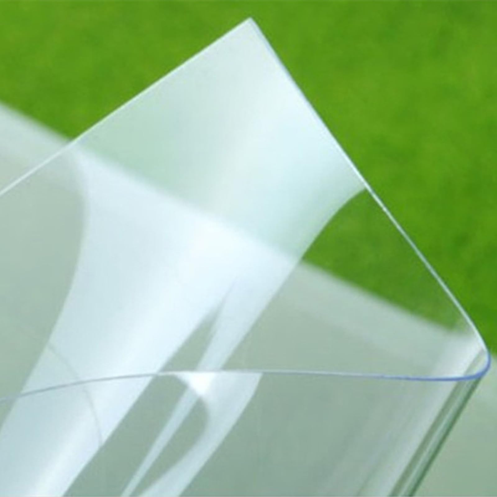 1MM Planchas de Policarbonato,Protección UV Paneles de Techo Transparente,Placa Duradera PC,Planchas Revestimiento de Repuesto para Invernadero,con Tornillos (0,5m x 2m)