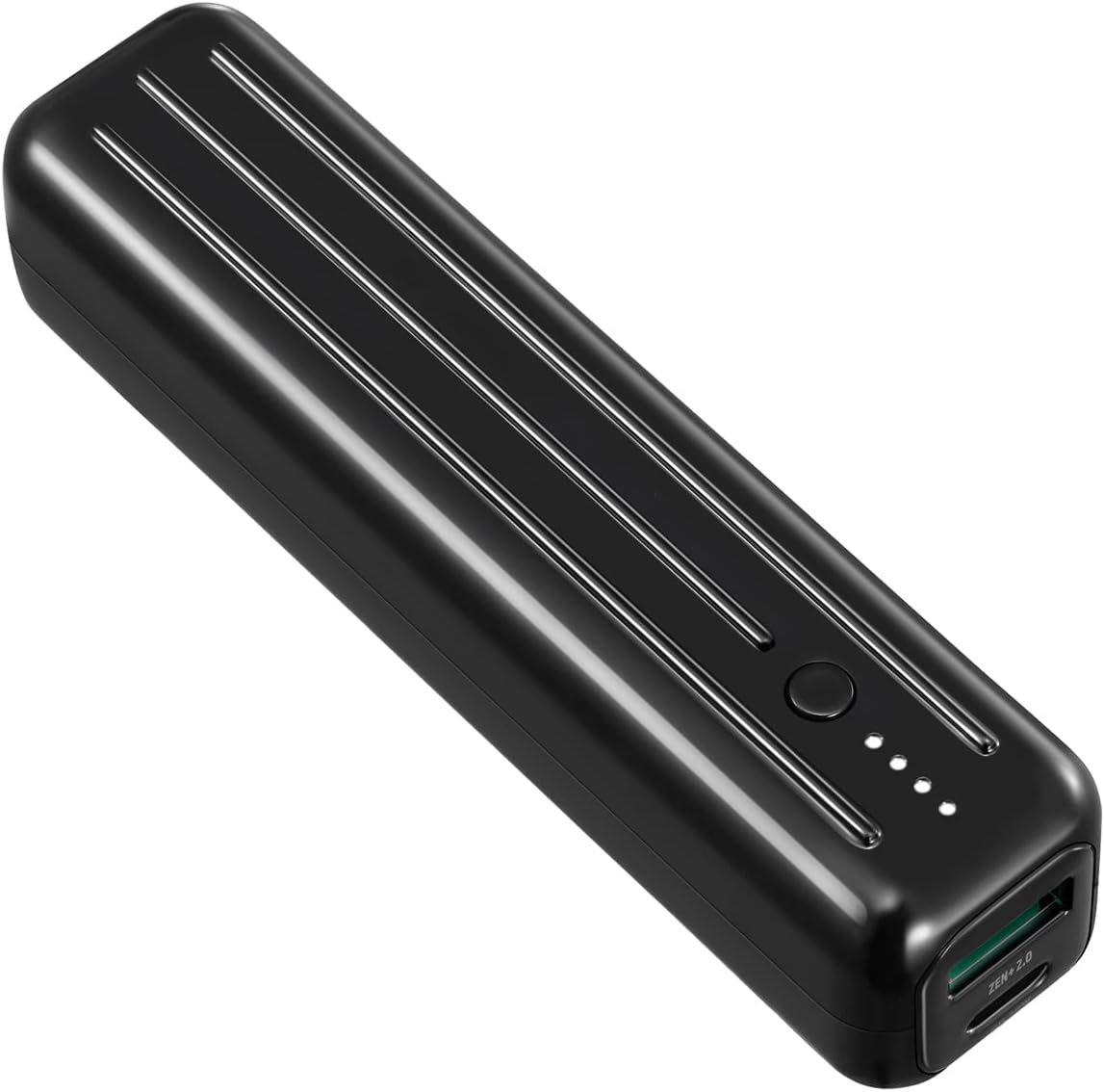 Zendure Power Bank 5000Mah Portable Charger 20W PD Quick Charge 2 Device Simultaneously Ultra Compact External Battery Pack for iPhone Tablets Game Consoles Readers Samsung-5K Mini