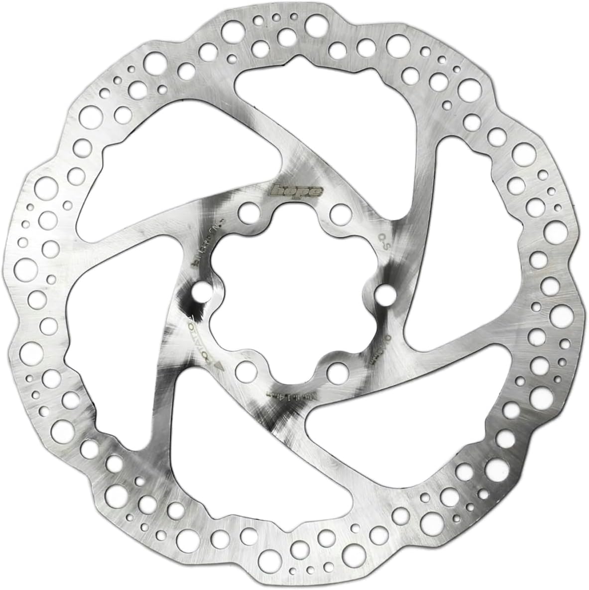 Hope V4 2.3mm Disc Rotor, 6-Bolt, 180mm (Fixed/Wave)