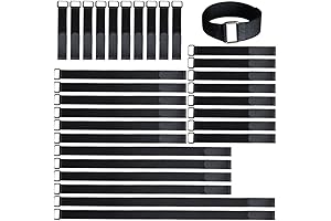 Adjustable Elastic Band with Velcro for Cable Management