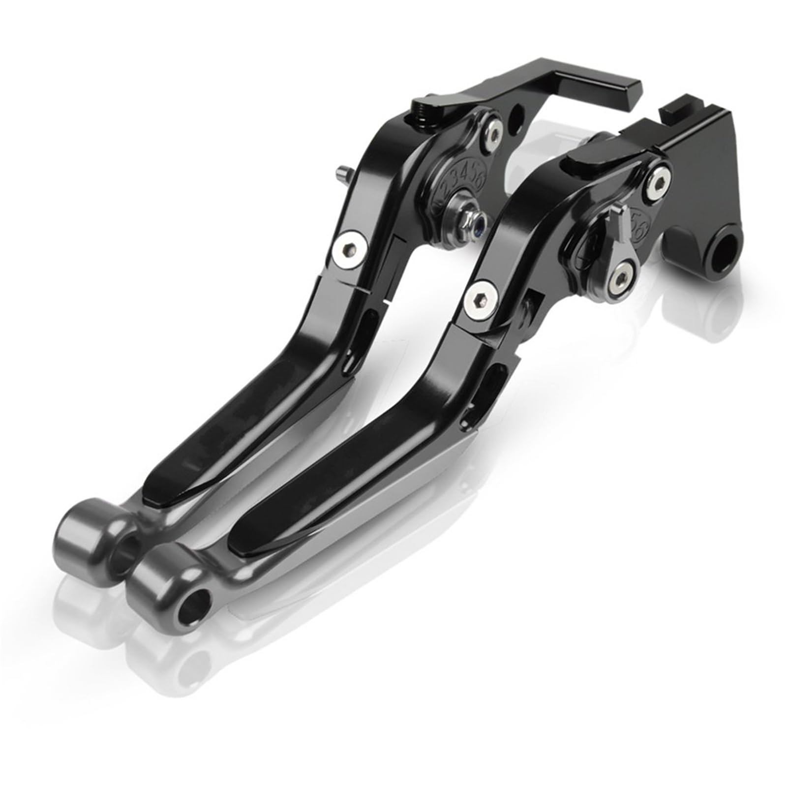 Tingyus L Motorbike Brake Ever For Gsx600f For Gsx750f 1998-2006 Motorcycle Adjustable Cnc Aluminum Alloy Folding Extendable Brake Clutch Ever(L)
