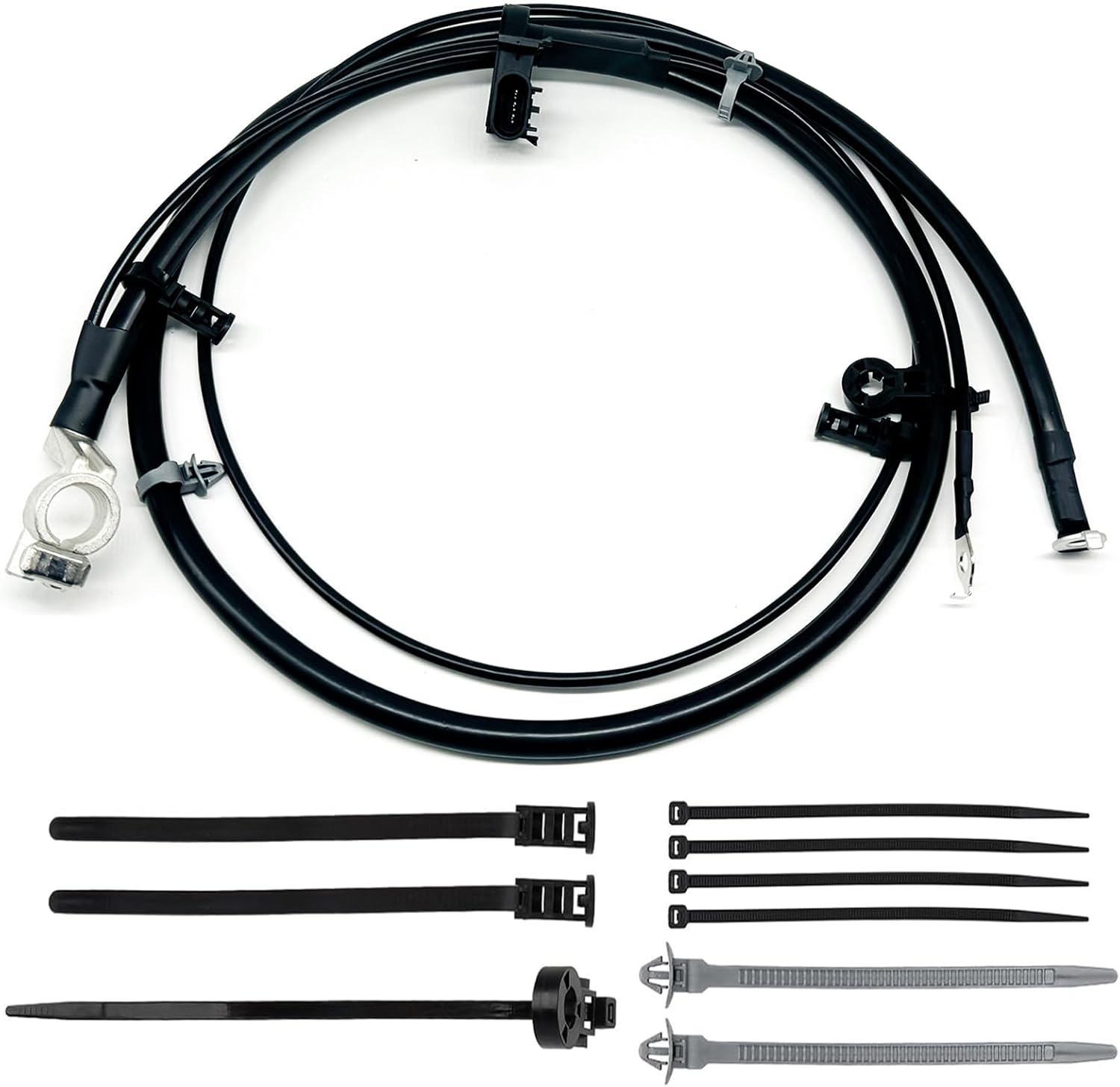 84634113 Battery Negative Cable, 84634109 Negative Battery Cable Compatible with 2015-2020 Chevy Tahoe Suburban/GMC Yukon Yukon XL/Cadillac Escalade Escalade ESV, Replaces GM#23421539,84109461.