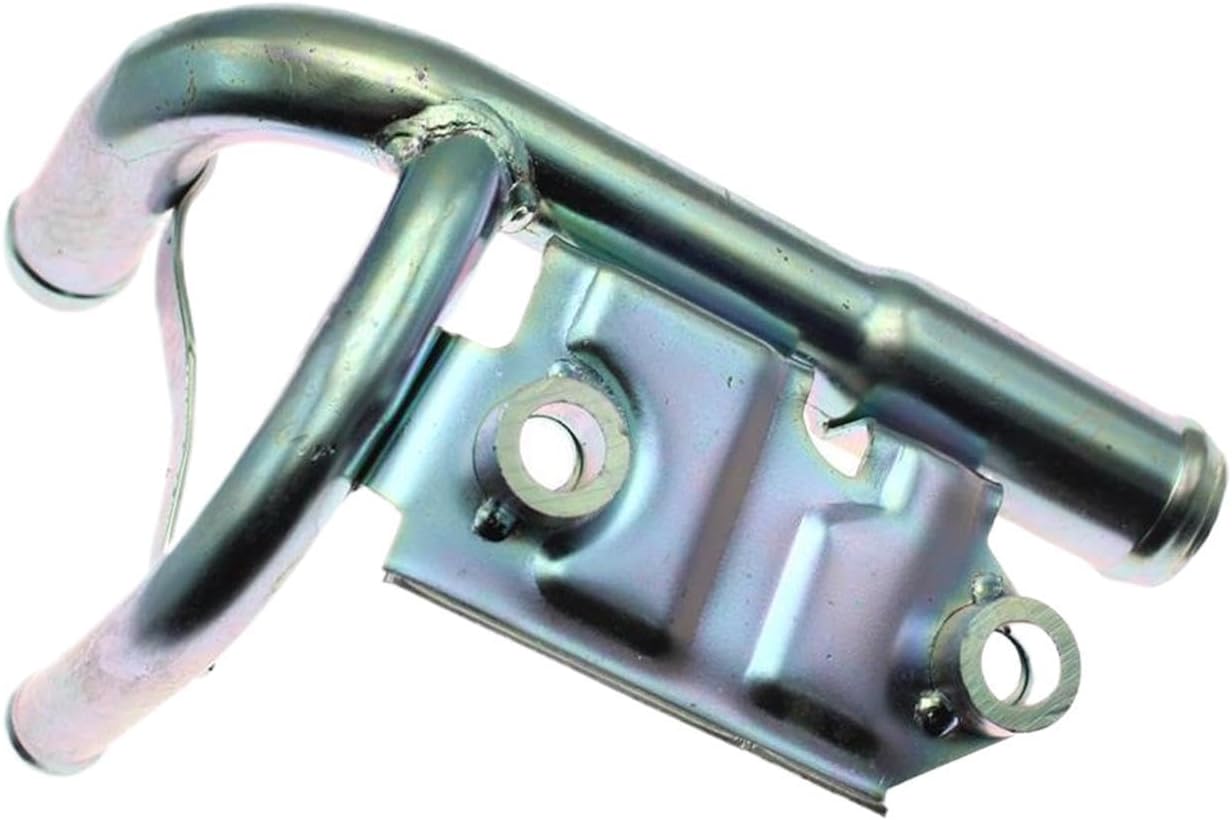 Thermal Flow Coupler, Engine Bypass Hose Adapter Kit, 6.5x3.93x3.15in Heat Resistant Liquid Channel Connector Unit, Reinforced Polymer Cooling Clamp, Mechanic Workshop Service Pack