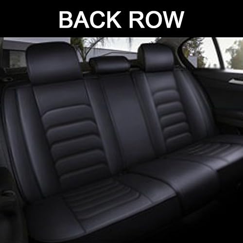 Miniatura 2 de Juego completo de fundas impermeables para asientos de automóvil compatibles con Ssangyong Korando Kyron Musso Rexton Tivoli para 5 asientos, cómodo