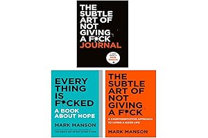 Mark Manson's 3-Book Bundle: A Journey Through F*cks
