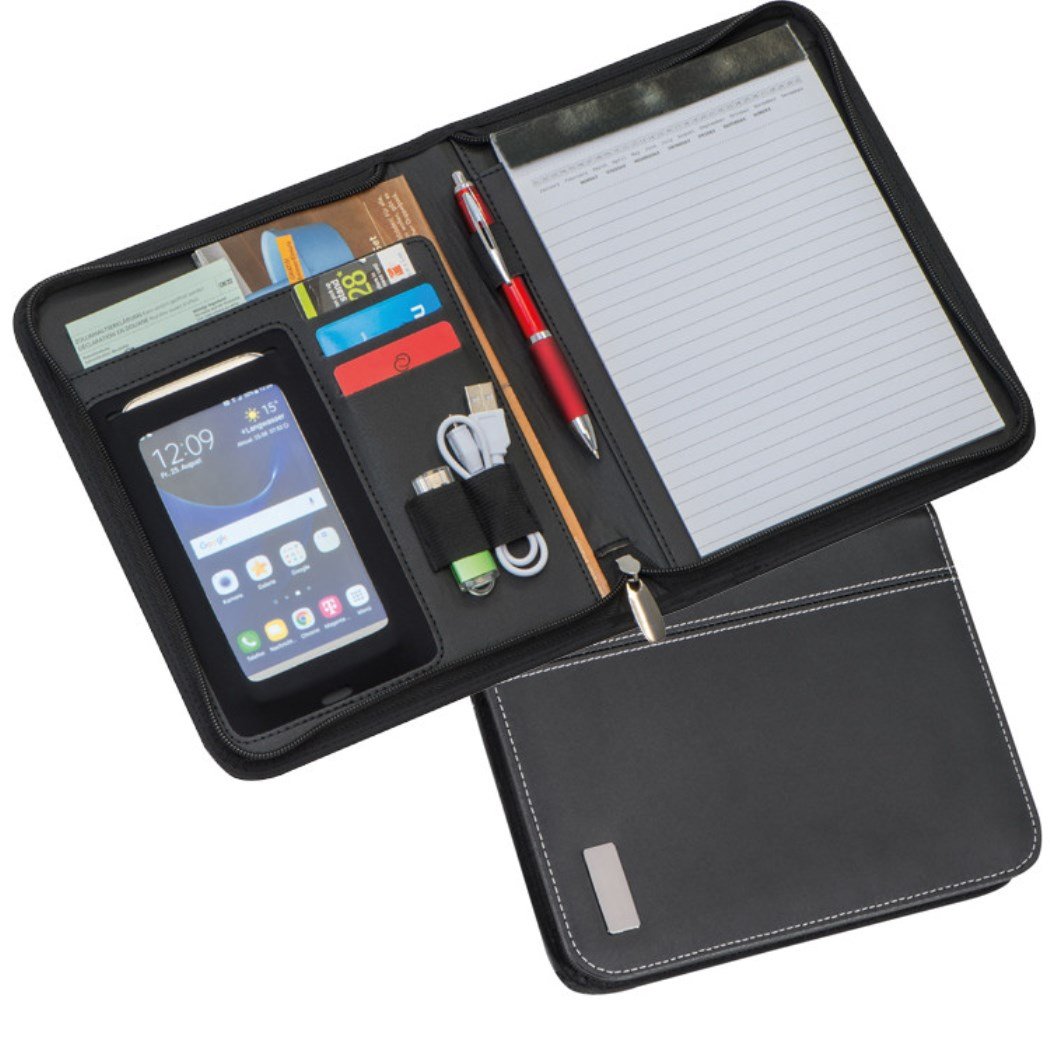 Porte-documents en cuir reconstitué Format A5