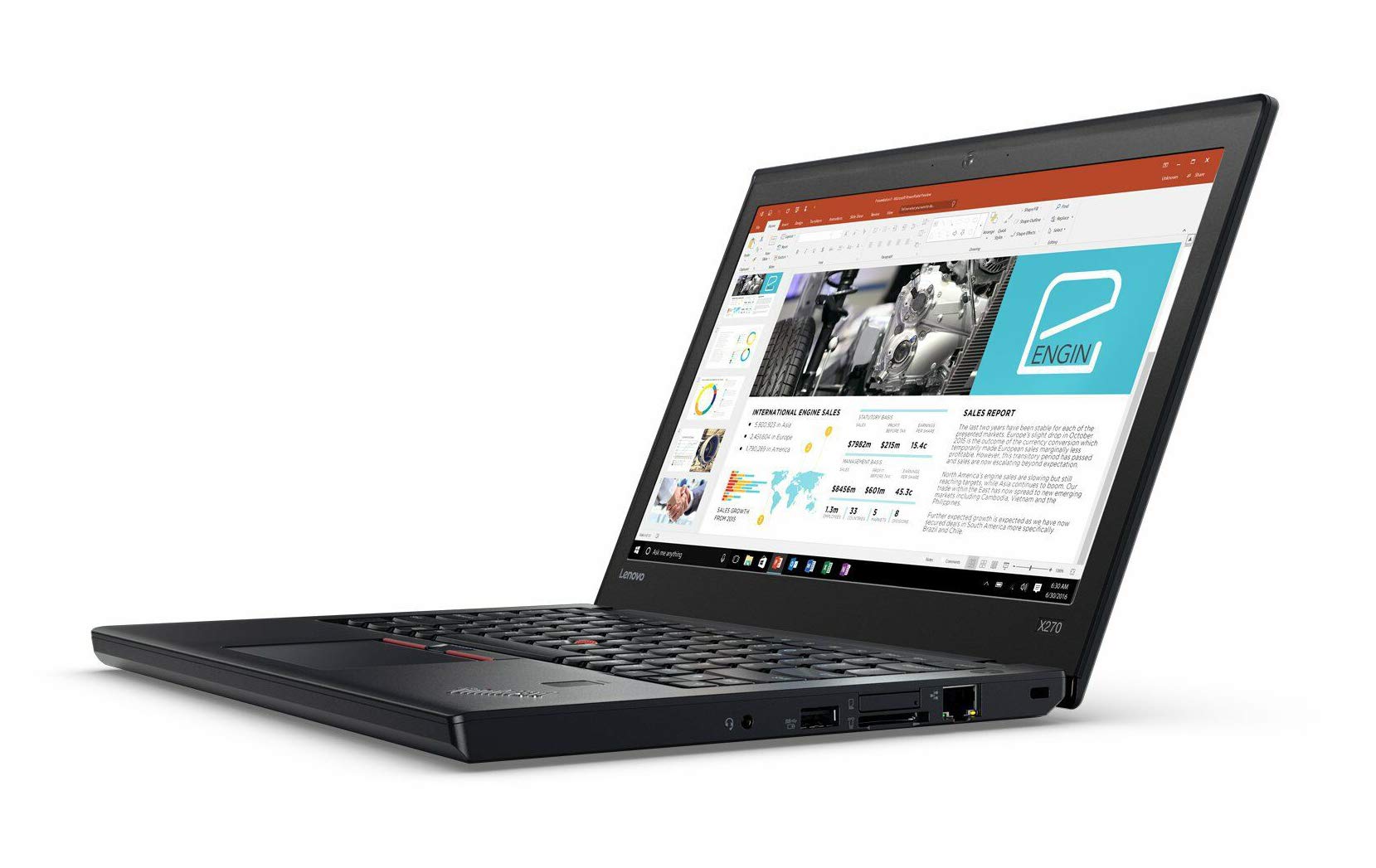 Windowsノート本体 ThinkPad X270 i5-6300U 16G 466G SSD FHD Lenovo ThinkPad X270 12,5 pulgadas HD Intel Core i5 256 GB SSD