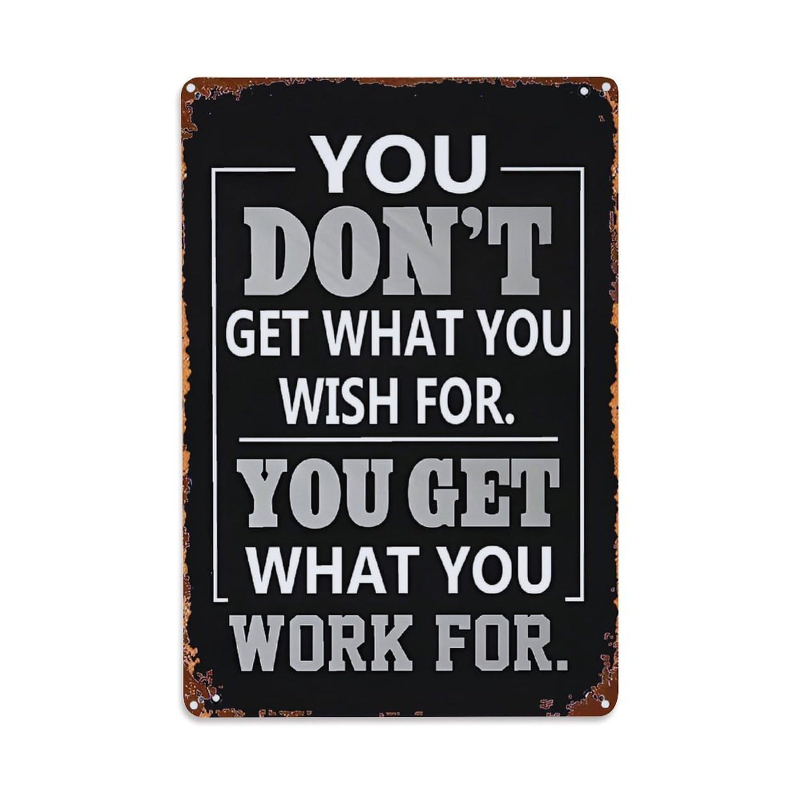 You Dont Get What Retro Metal Tin Sign, Vintage Metal Poster for home, Gaming Room, Studio Workshop,Bar,Garage Wall Art Decor 8x12 Inch