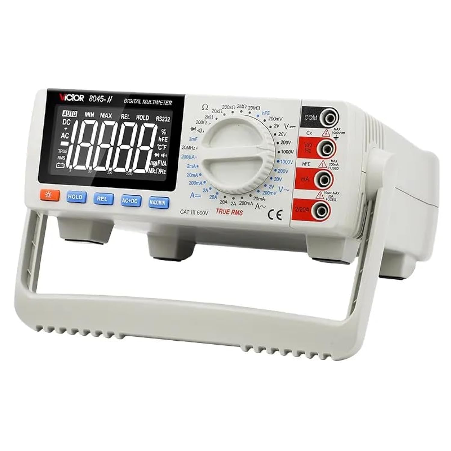 QDTimes VC8045-II High Accuracy Digital Multimeter Resolution 10V
