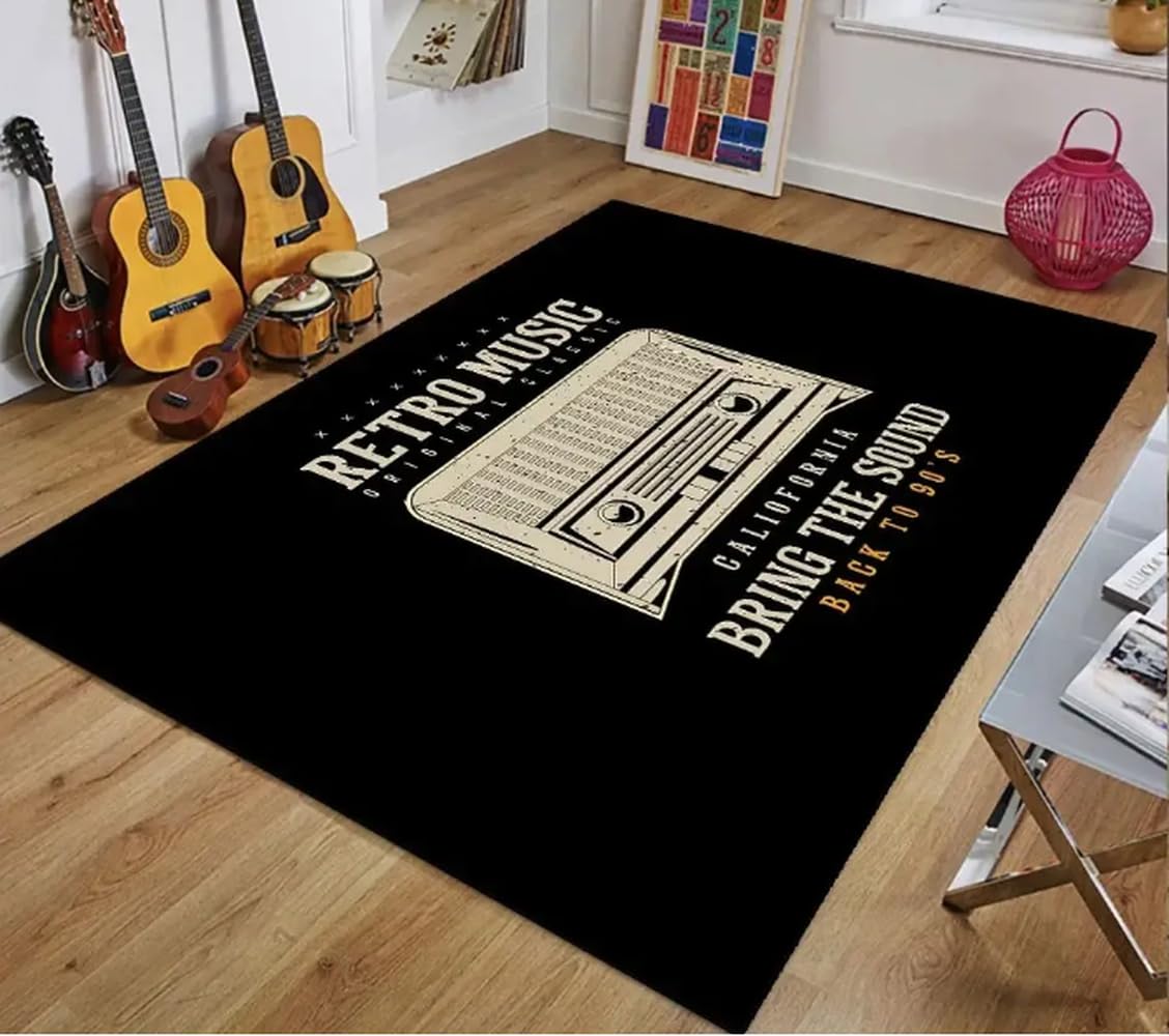 Tapis de sol antidérapant pour protéger et décorer le salon