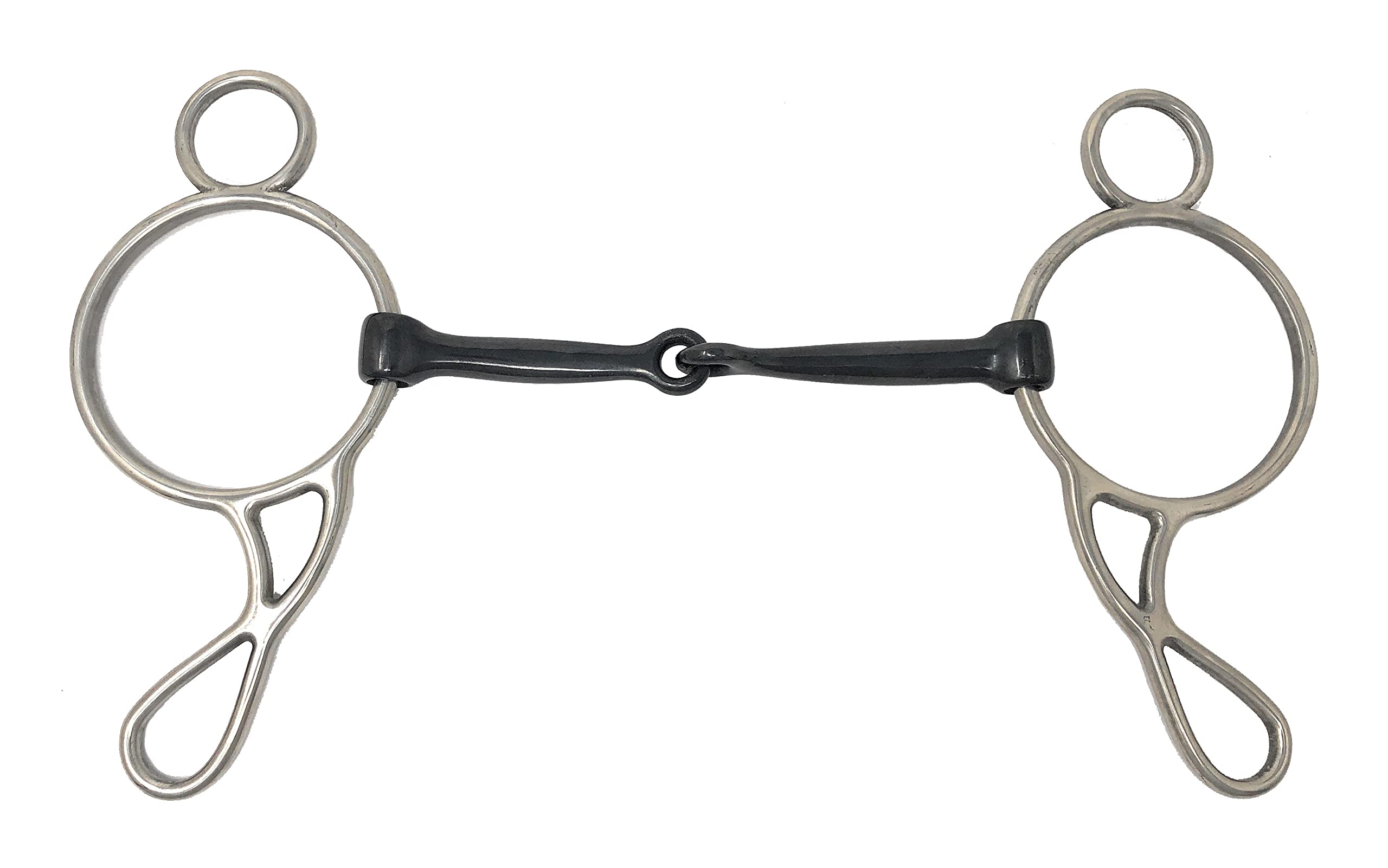 Caballo Filete pregunto Gag bits 5 Inch Hierro Dulce Boca