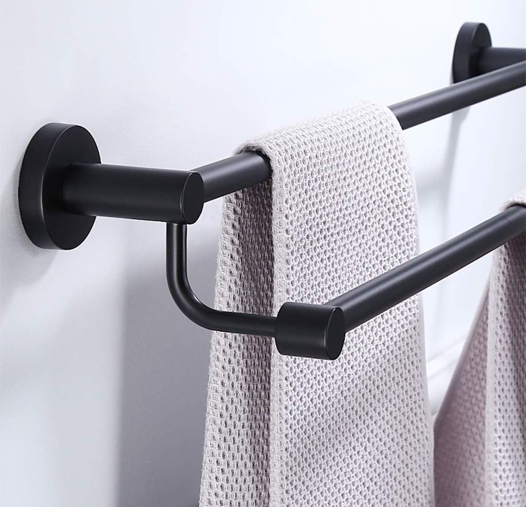 LYGXWJFC Toallero Toallero montado en la Pared Toallero de baño, Toallero Redondo Estante de Acero Inoxidable Toallero para Cocina Baño Toallero de baño / 120 cm (140 cm)