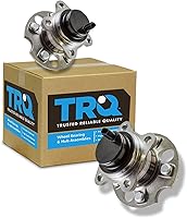 Vista 139 de Conjunto de buje y rodamiento de rueda trasera izquierda y derecha TRQ 2 piezas Compatible con Mazda CX-9 2007-2015 Todo Tracción