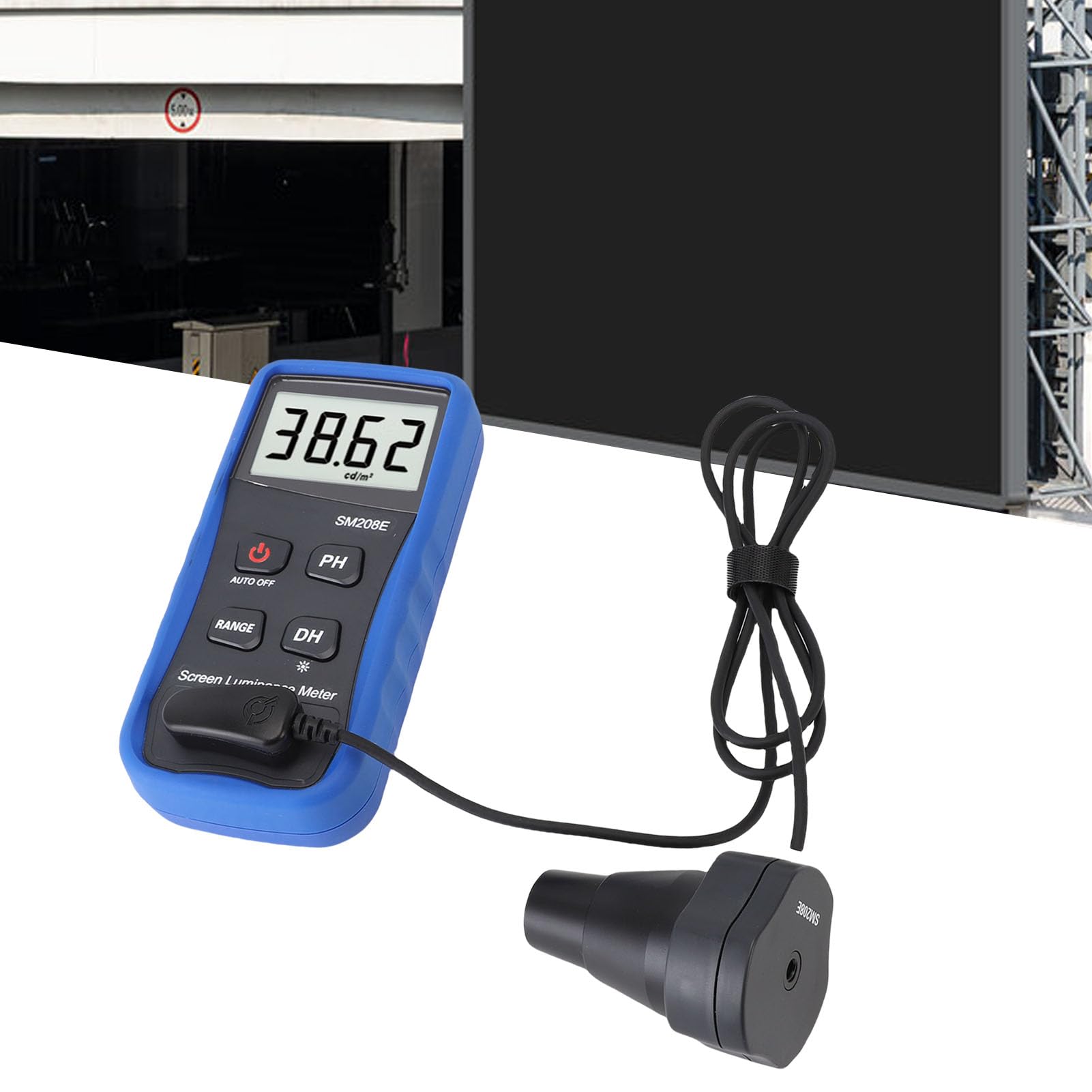 Fafeicy Medidor de Brillo de Pantalla, Medición Precisa, Almacenamiento de Datos, Calibración para Pantallas Profesionales y Fotografía