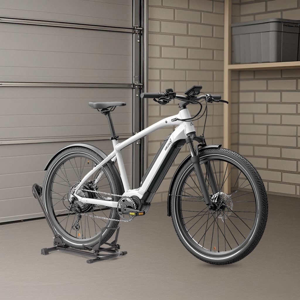 cyclists Cavalletto per bicicletta Ebike, EMTB e mountain bike, pieghevole, da 26 a 29 pollici e 650 C a 700 C, per il vostro garage, casa o negozio di biciclette