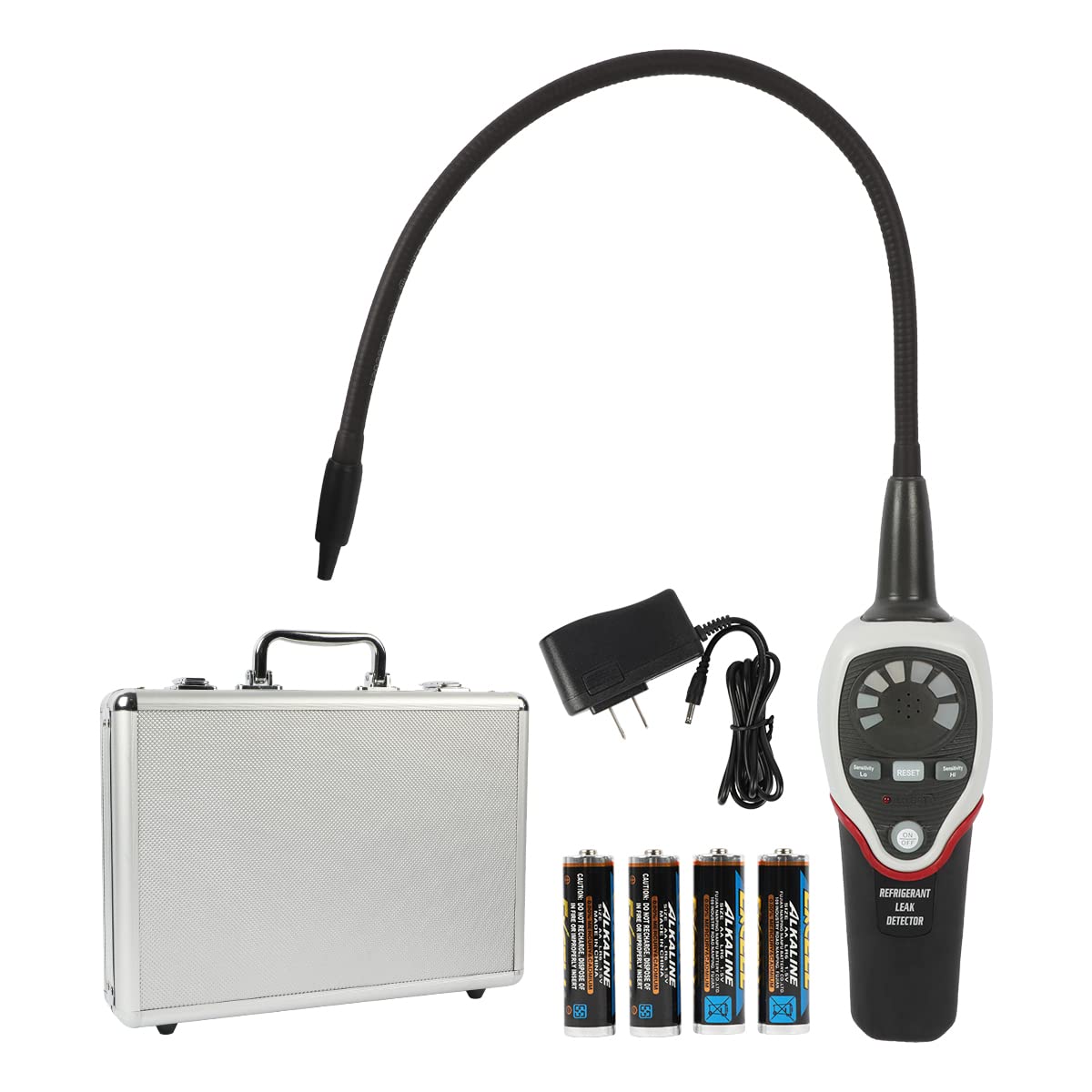 Refrigerant Leak Detector HVAC Freon Leak Detector with 15.5inch Sensor Probe Car