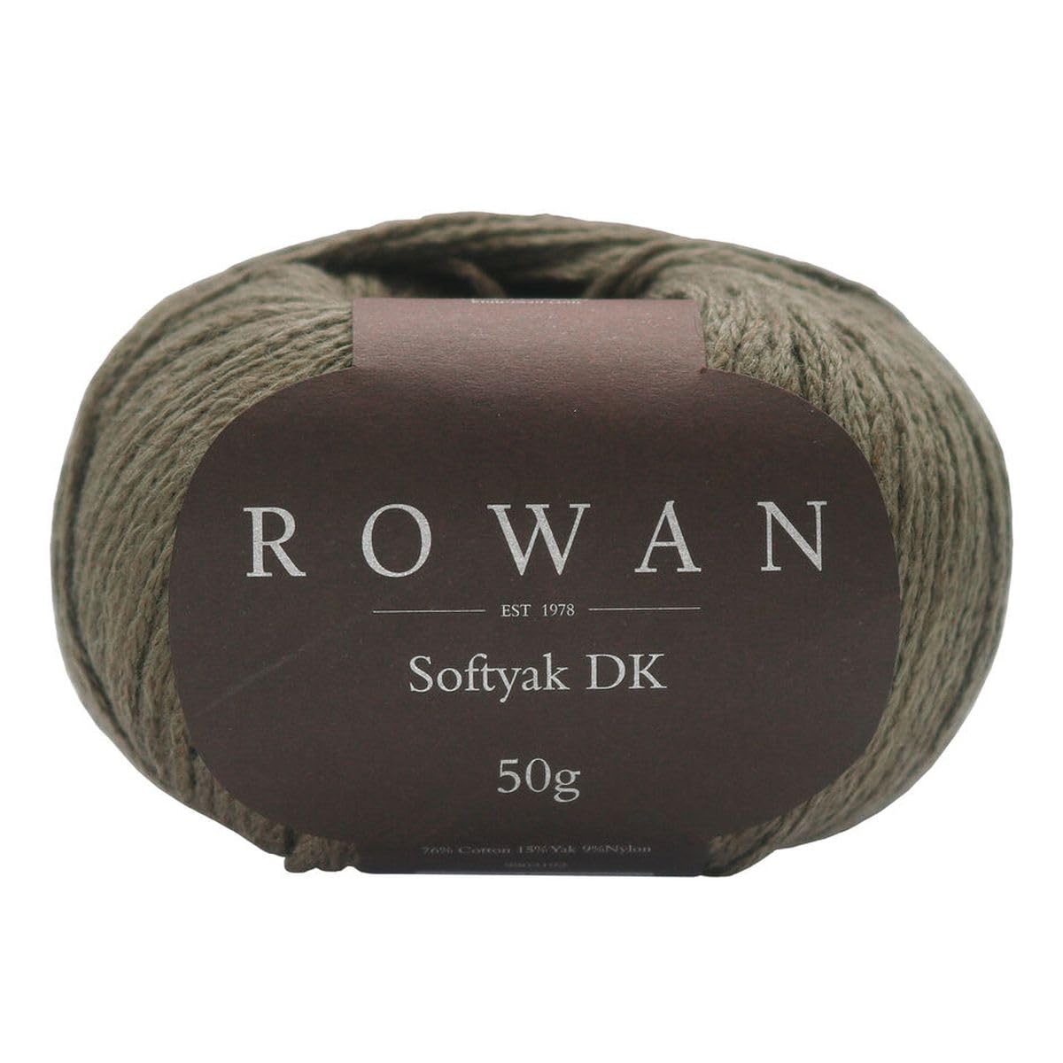 Rowan Sopftyak DK Canopy 76% Cotton, 15% Yak, 9% Nylon Yarn - 50g