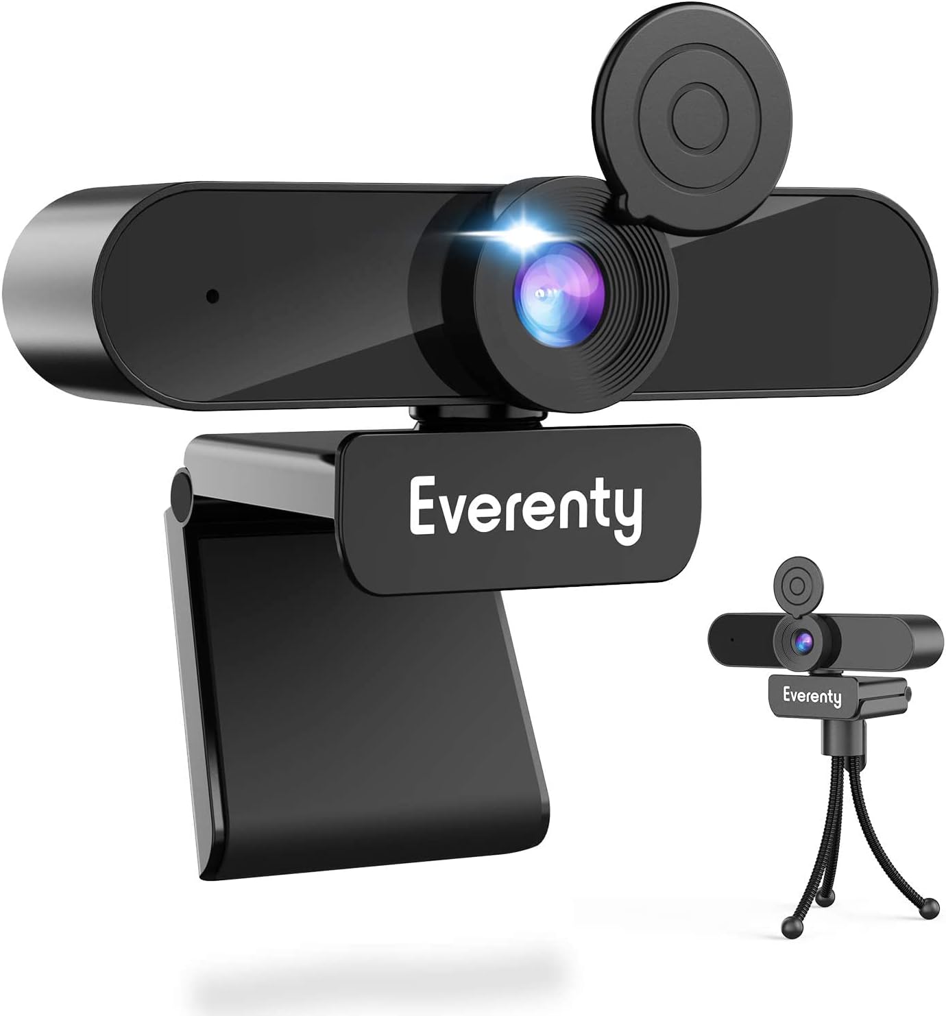 cam PC con Microfono, 1400P cam Fisso Full HD Telecamera, USB 2.0