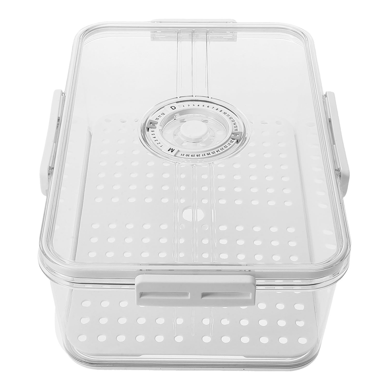 Boîte à hermétique en plastique MAGICLULU avec couvercle pour conservation fraîcheur cuisine