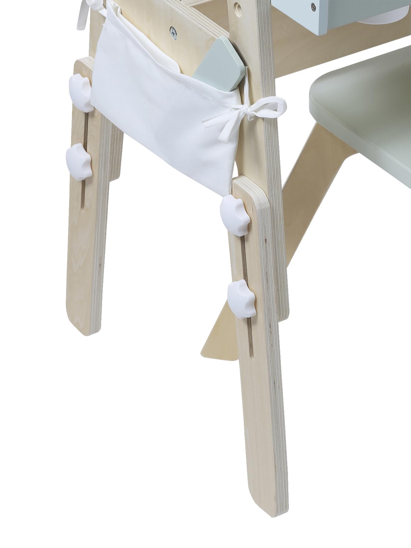 VERTBAUDET Jouet Enfant Tableau 5 En 1 En Bois FSC blanc TU