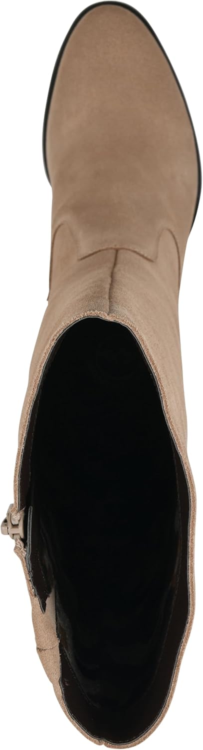 WHITE MOUNTAIN Women's Tater Block Heeled Tall Shaft Boots