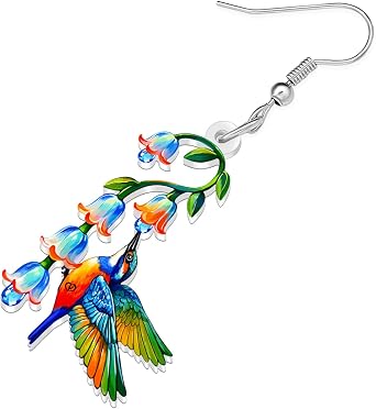 orecchini pendenti goccia pietra dura blu giada regalino amica - Gi... | su
