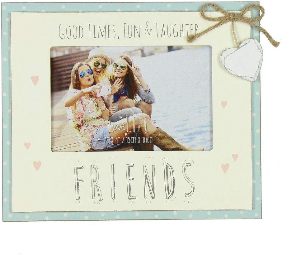 Love Life Photo Frame 6"x4" - Good Times Friends FW555GT