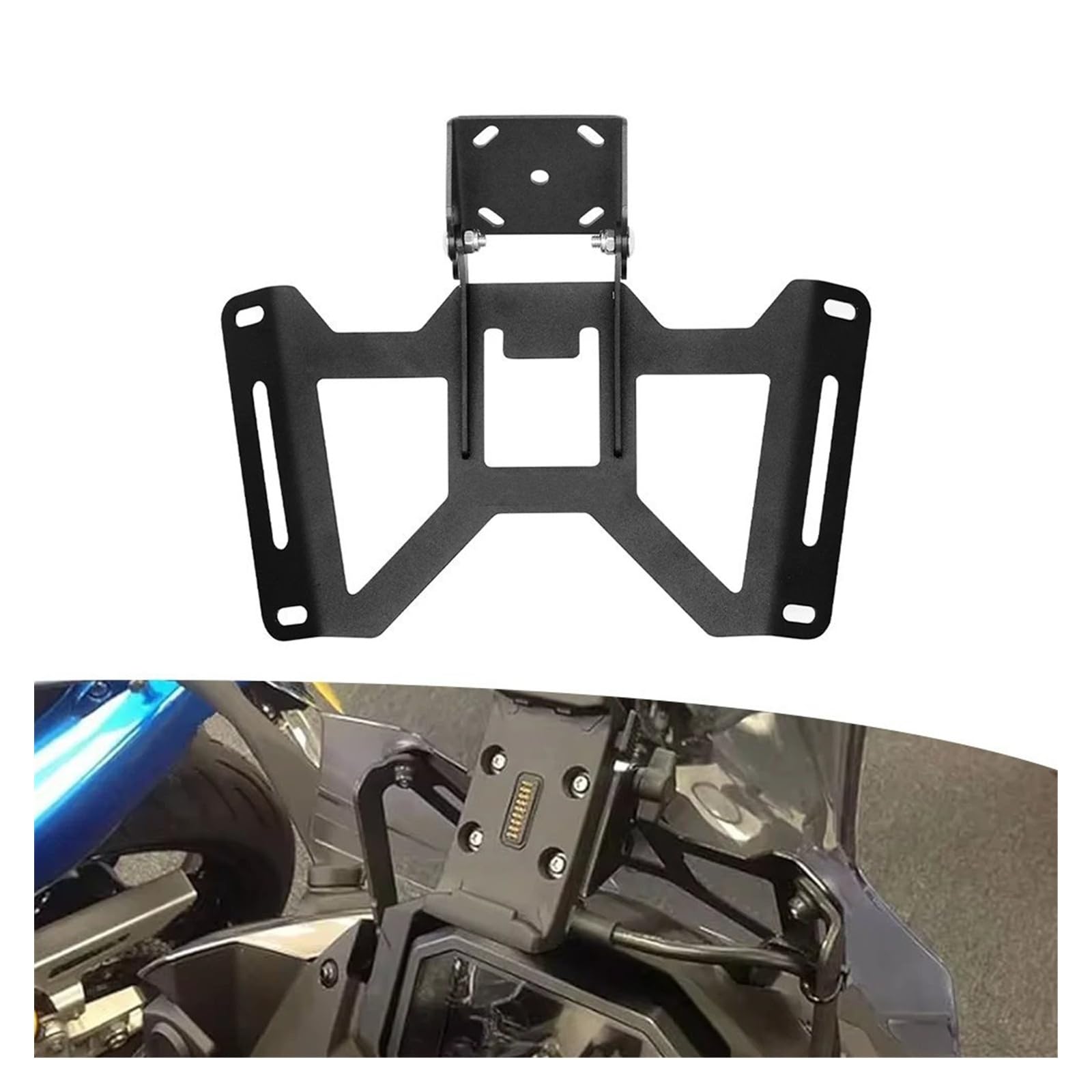 Motocicleta GPS Soporte Para Kawasaki Para Ninja Para Z1000 SX Para Z 1000SX 2017 2018 2019 2020 2021 Para 1000SX Placa Soporte Teléfono Soporte Navegación GPS Motocicleta GPS Navegación Soporte