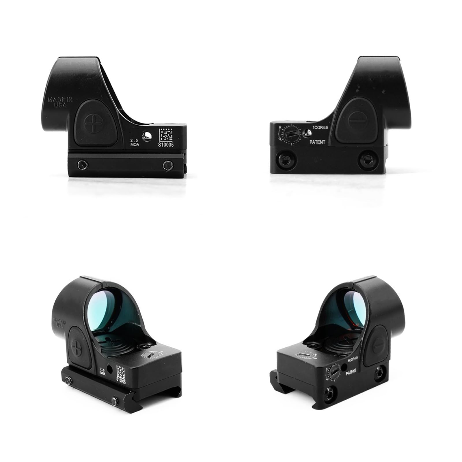 Objetivo de Punto Rojo, Reflector holográfico óptico, Objetivo táctico, Adecuado para vías de 20 mm, para la Caza