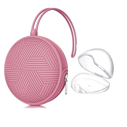 Miniatura 19 de Smlpuame Funda para chupete, sin BPA, portátil, de silicona, para bolsa de pañales, cochecito, para actividades al aire libre, fácil de limpiar