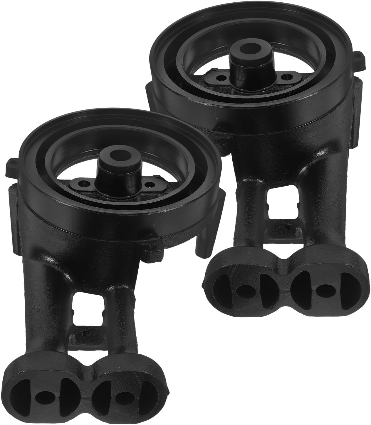 Cast Iron Gas Stove Burner Head Replacement Part 2pcs for Cooktops