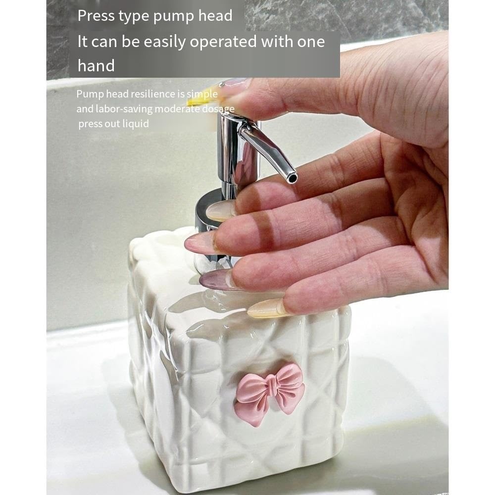 Distributore di Sapone, premere la Mano r Bottiglia Bagno Shampoo Doccia Gel Distributore di detersivo per bucato Bottiglia Hotel Bottiglia