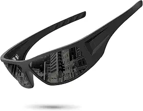 Óculos de sol esportivos polarizados para homens Ofwin, armação inquebrável, proteção UV, dirigir, ciclismo, pesca, óculos de sol