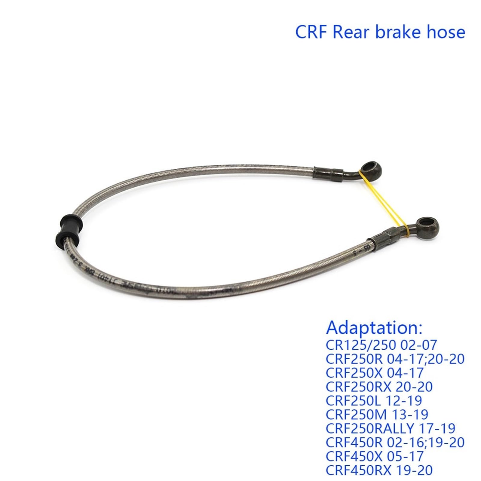 Miedziany wąż hamulcowy do samochodu OTOM 1320 Mm 590 Przewód Hamulcowy Przedni I Tylny, Przewody Olejowe Pasujące Do HONDA CRF, YAMAHA YZF 250 450(43468-KS6-700)