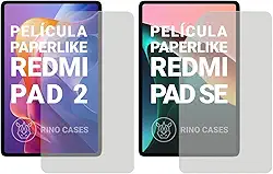 Película Fosca Cerâmica Paper like para Redmi Pad 2 / SE 11’’ – Anti Reflexo, Anti Risco, Toque Suave, Sensação de Papel e Alta Sensibilidade ao Toque