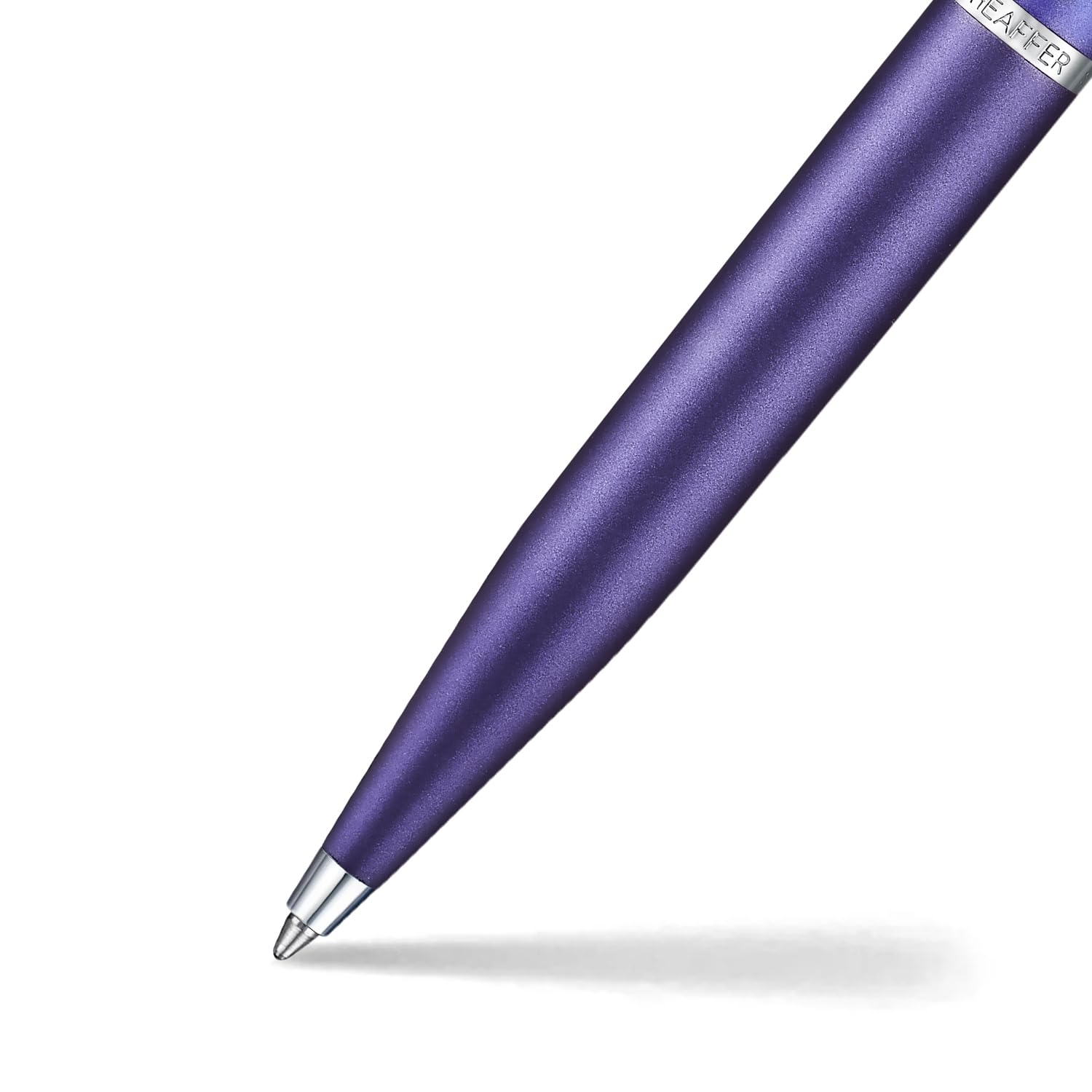 Sheaffer Expressions VFM 9430 - Bolígrafo, color azul y morado perlado degradado con bordes cromados