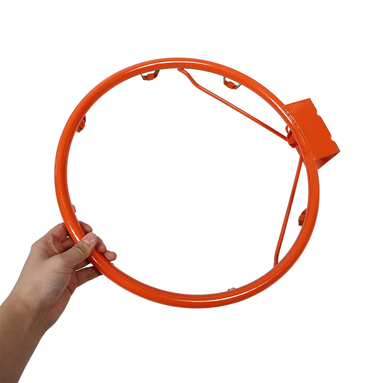 SUPVOX Canestro da Basket da Muro Senza Foratura Rete di Ricambio in Ferro, Struttura Cava Leggera, per Uso Interno ed Esterno, Accessorio Basket per Bambini e Adulti
