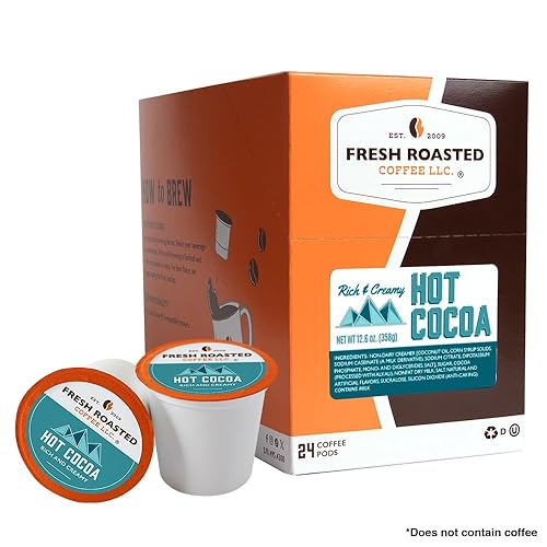 Miniatura 199 de Fresh Roasted Coffee, Tostado italiano, oscuro, 96 cápsulas para cafeteras K Cup