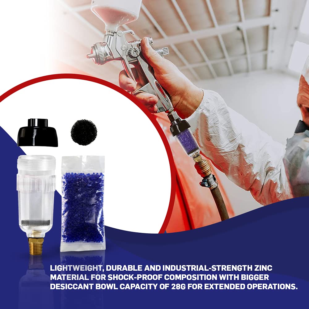 Buy LE LEMATEC ZN312E3 3/8Inch NPT Desiccant Air Filter Dryer, Does