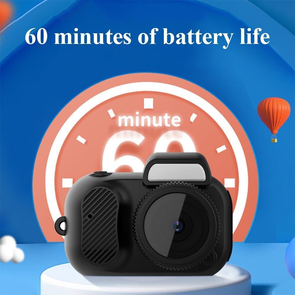 Mini Fotocamera Portachiavi Digitale 1080P | Impermeabile, 64GB SD