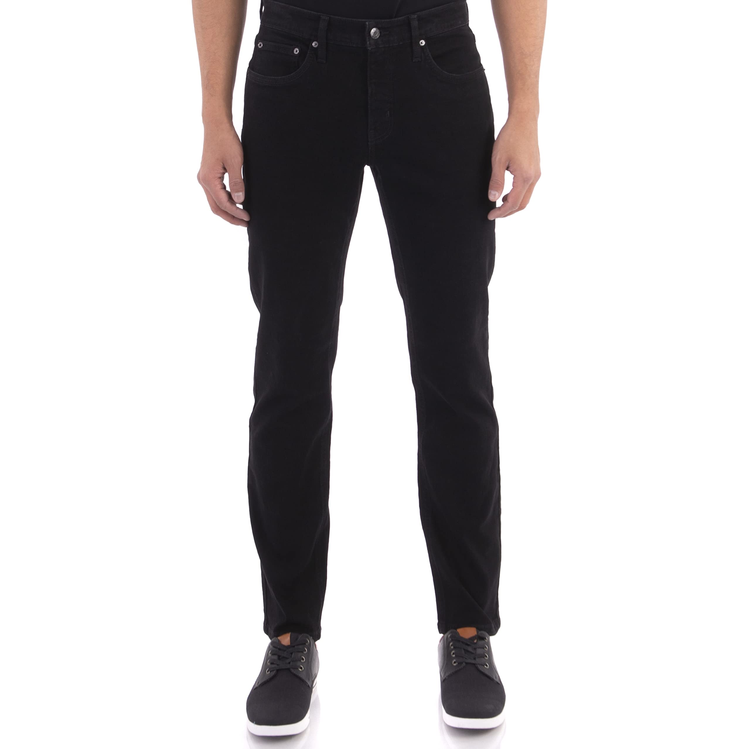 Urban StarSlim Fit Mens Jeans – Stretch Fabric Tapered Pants for Men – Premium Comfort Casual Wear and Work Attire