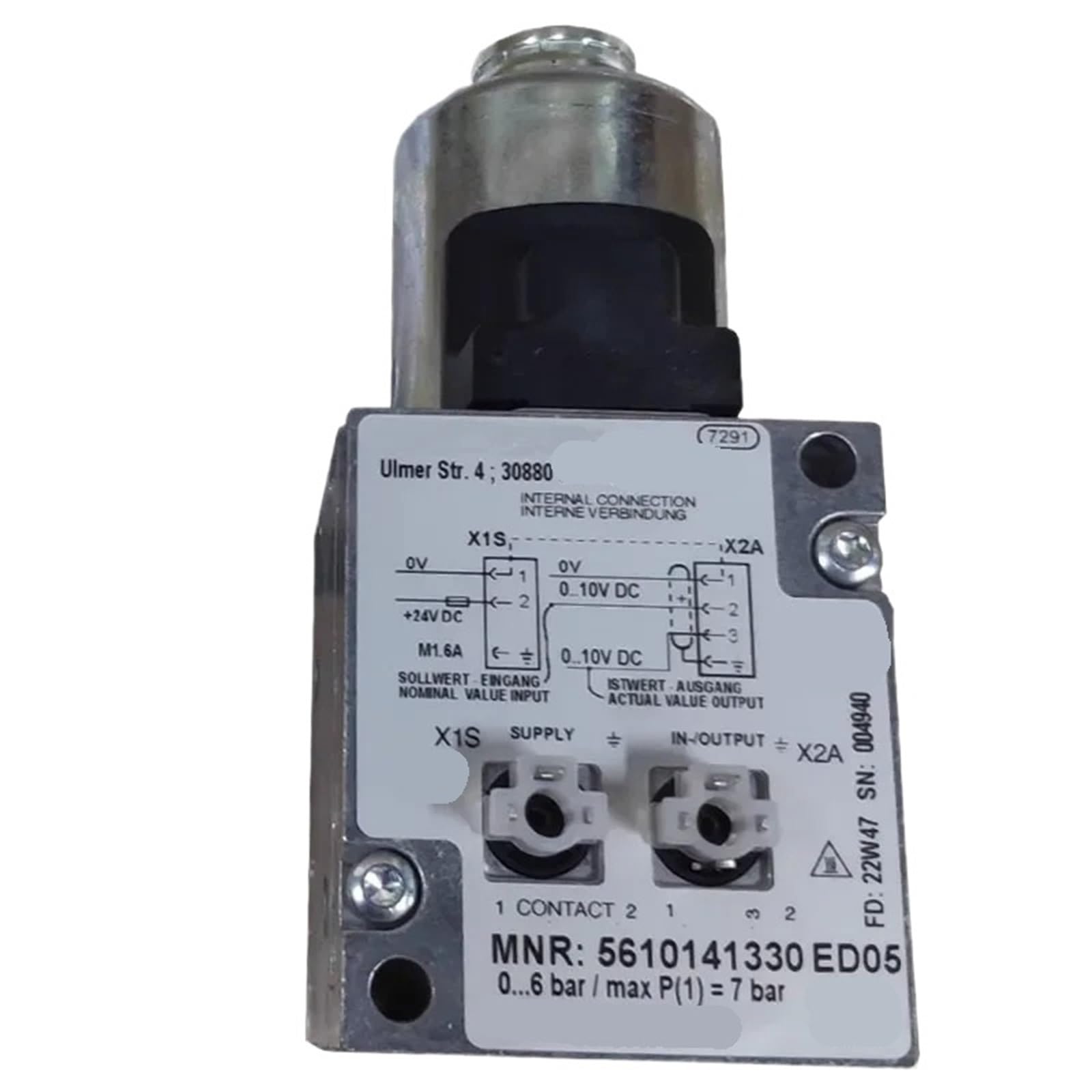 Wxljigrpz One Color 5610141330 Proportional Pneumatic Valve
