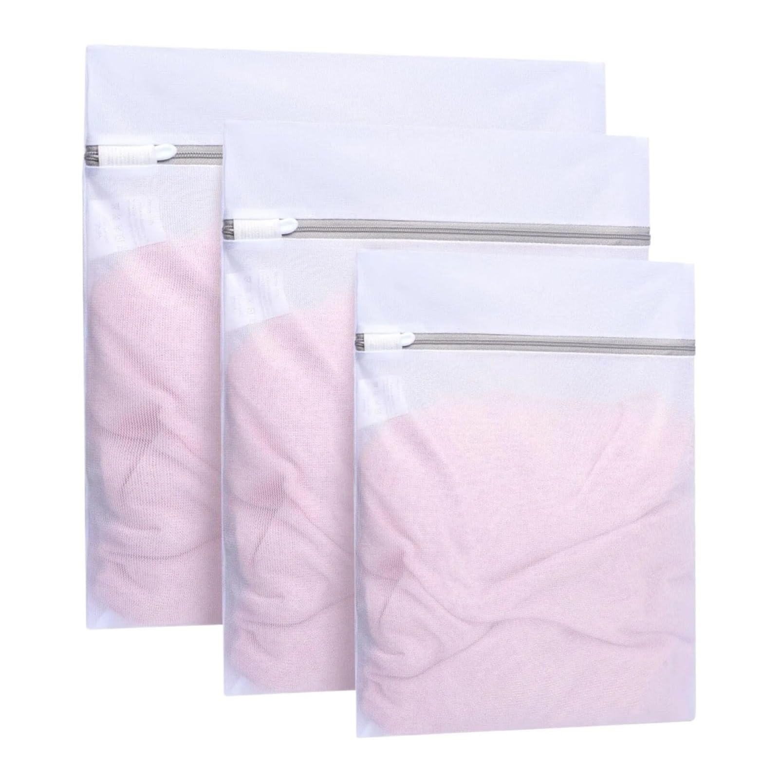 Dryer Lint Bags 5PCS Fine Mesh Laundry Bags Durable Delicates Bag For Washing Machine For Jackets Curtains Lingerie Shoes