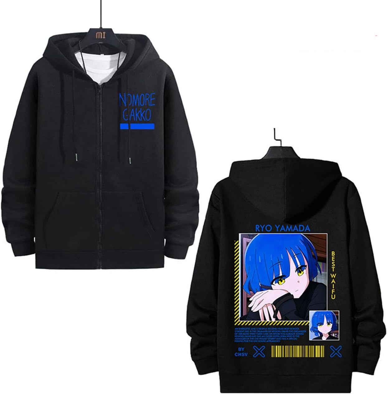 [PianPian] ぼっち・ざ・ろっく パーカー コート着 コスプレ衣装 フード付き ファスナー付きコート 長袖 春秋服 後藤 伊