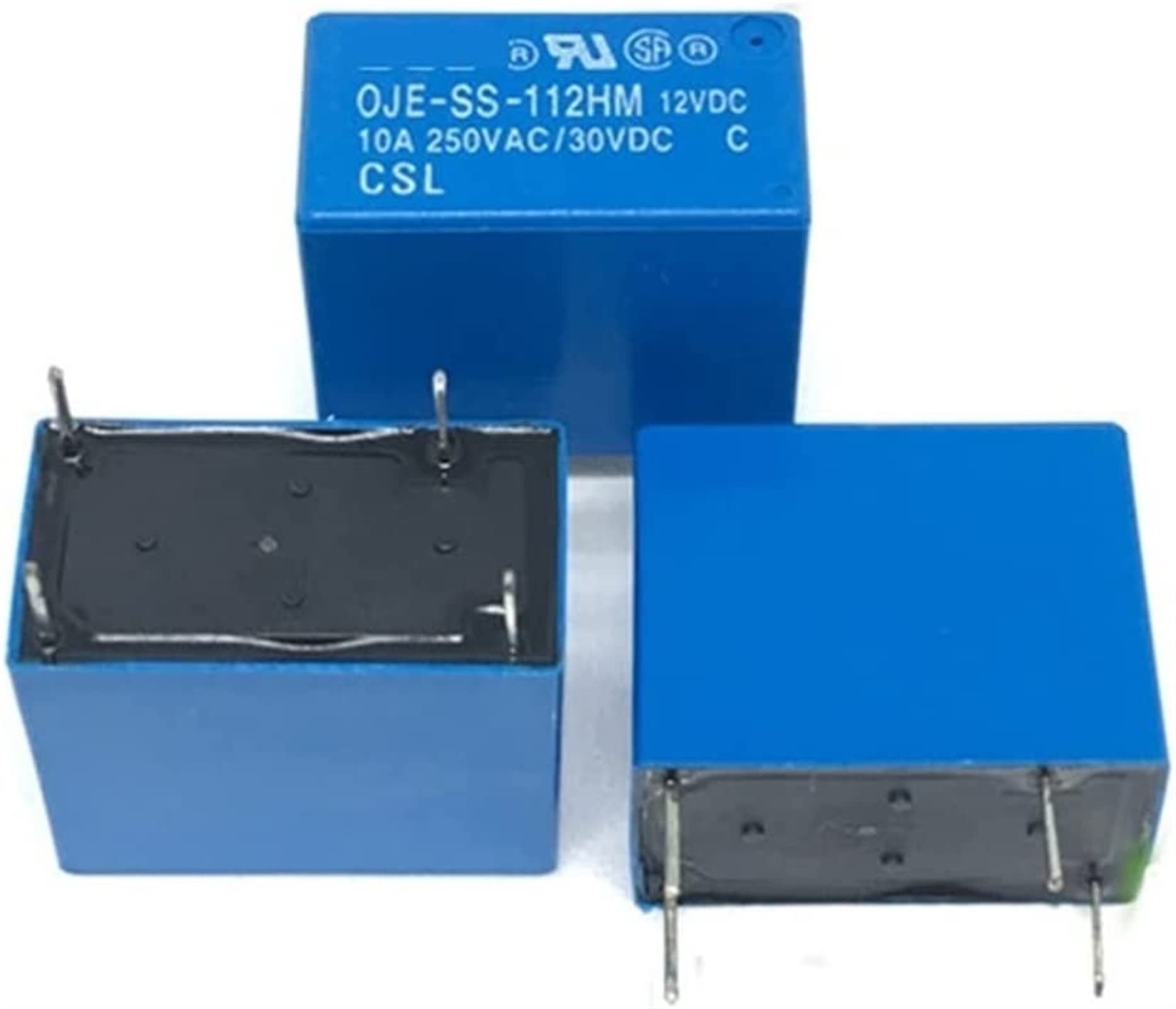 Przekaźnik 20 sztuk mocy OJE-SS-105HM 112HM 124HM 4PIN 10A jeden zestaw normalnie otwarty (OJE-SS-124HM)