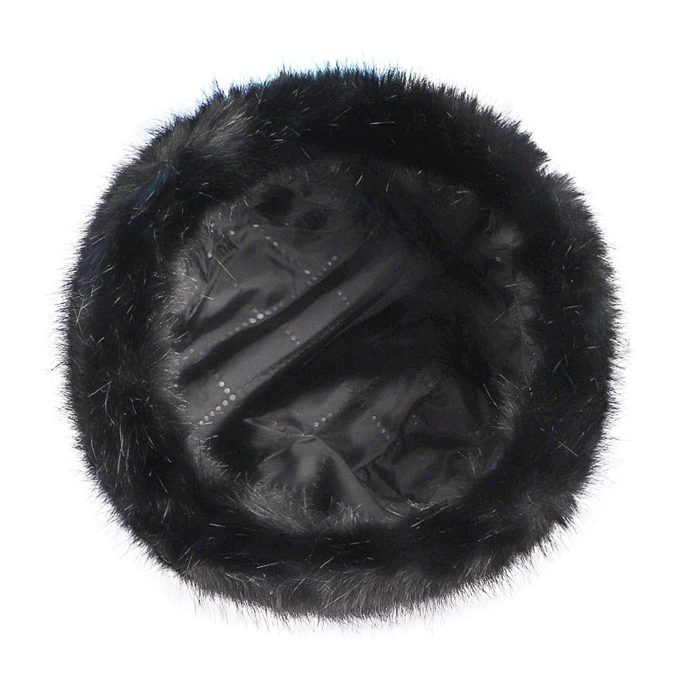Chapeau Chapka Russe Hiver pour Homme Femme Chapeau de Trappeur en Fausse Fourrure Confortable Souple Chapeau Thermique Super Épais Bonnet Chapkas d'hiver Coupe-Vent pour Ski Snowboard Extérieur