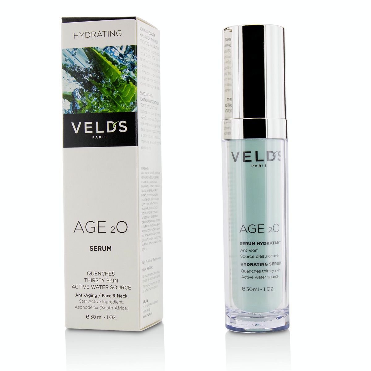Suero antiedad Age 2O para hidratación profunda, 30 ml