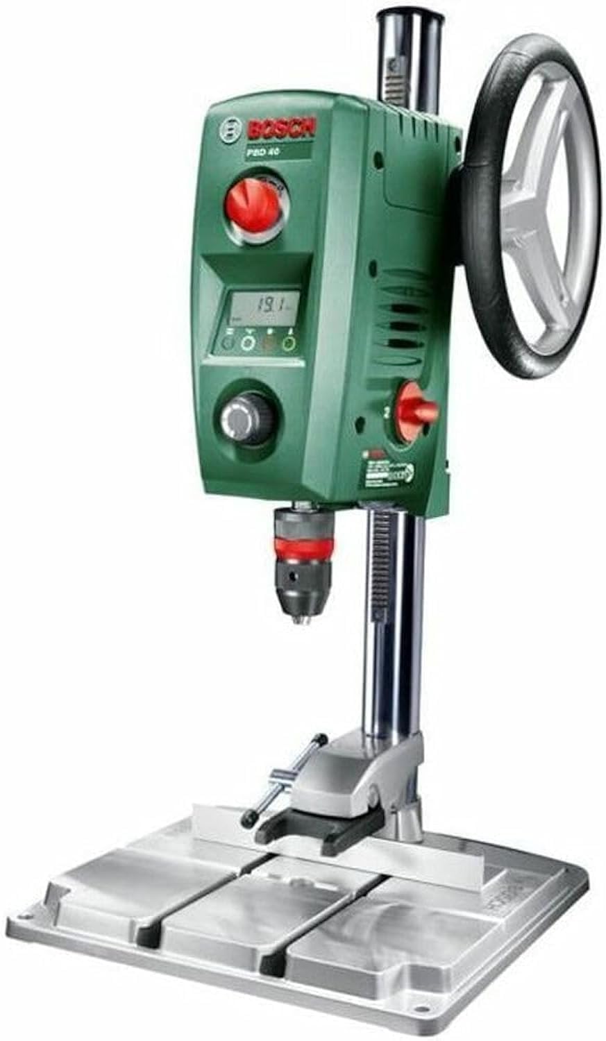 Bosch Standbohrmaschine PBD 40 (710 Watt, im Karton) + Bosch 91tlg. Bohrer- und Bit Set V-Line Box (Holz, Stein und Metall, Zubehör für Bohr- und Schraubwerkzeuge)