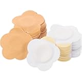 GLEAVI 200pcs Flower Belly Button Patch, Breathable Abdomen Sticker for Newborn, Soft Umbilical Navel Cover for Daily Care, Baby Belly Button Protectors to Prevent Friction