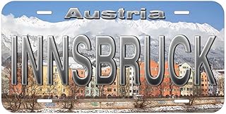 Innsbruck Austria TAG07 Novelty Car Auto License Plate